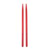 1 Paire de Baguettes de Tambour Pratiques en Bois d'Érable Accessoire d'Instrument de Musique (rouge)