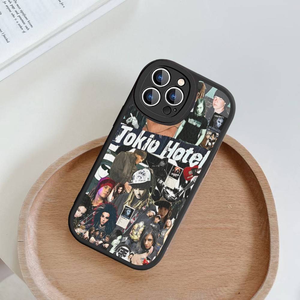 Tom Bill Kaulitz T-Tokio-H-HotelS Phone Case Hard Leather For iPhone 16 15 14 13 12 Mini 11 14 Pro Max Xs X Xr 7 8 Plus Fundas
