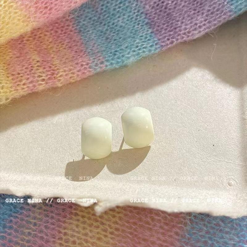 

Серьги-иглочки из серебра 925 пробы с легкой роскошью в форме сахарных бобов — простые, универсальные и элегантные для женщин A1680 белый