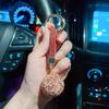Elegant Handmade Diamond Keychain: Stylish Women's Car Accessory & Pendant