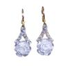 Fresh and sweet light luxury camellia earrings women's stud earrings new trendy white flower earrings