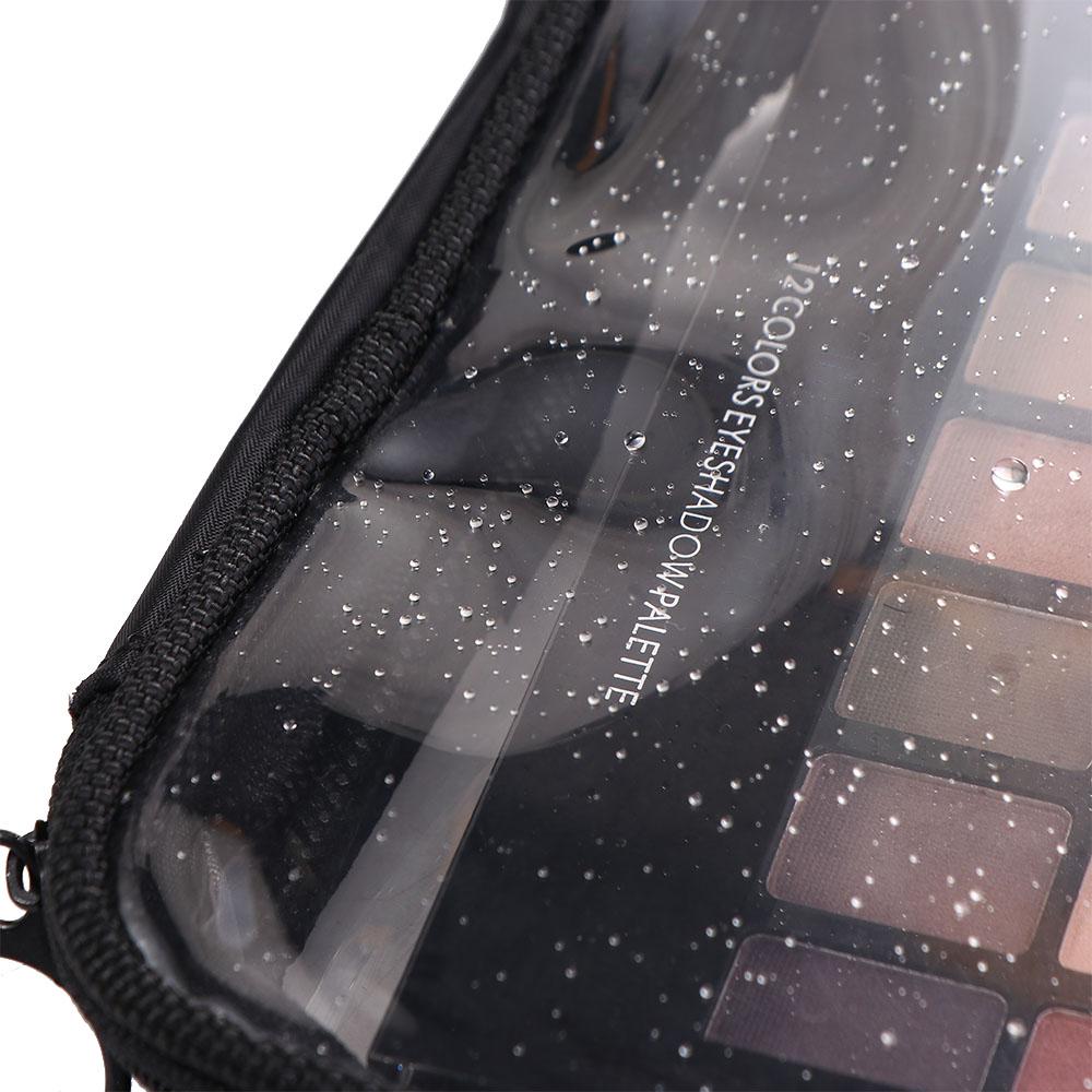 Wash Pouch Makeup Organizer Zipper Bath Storage Makeup Case Transparent Cosmetic Bag Storage Bag