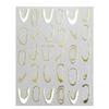Minimalist 3D Heart & LOVE Line Nail Stickers - Popular TikTok & Xiaohongshu Nail Decals