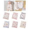 Infant Swaddle Blanket Breathable Cotton Fabric Comfortable Wrap Cloth for Calming Newborns Aged 0 To 3 Months