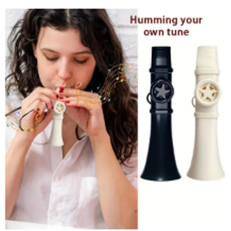 Professional Kazoo Flute Saxophone Style Instrument Portable Beginner Friendly Reusable Simple Easy To Learn Musical Lovers