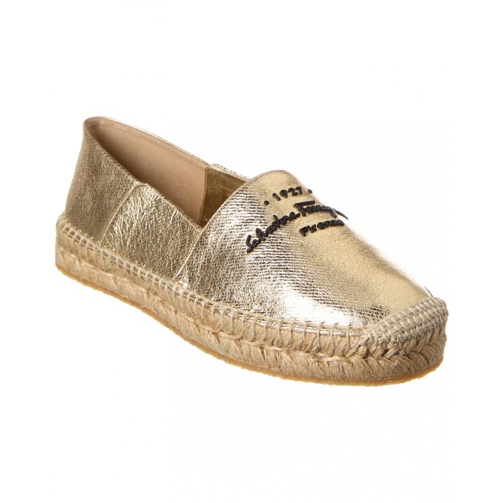 

Salvatore Ferragamo Кожаные эспадрильи Ferragamo Susana