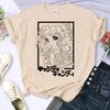 Candy Candy t-shirts women streetwear summer Japanese tshirt female y2k Unisexga harajuku clothes Unisex Top