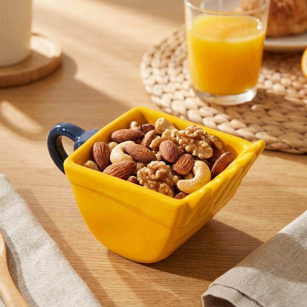 Tazza da Caffè Scavatrice in Ceramica 170 ML Tazza da Colazione Tazza d'Acqua Originale Regalo