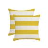 Home Geometric Stripes Graphic Simple Outdoor Waterproof Linen Pillowcase Sofa Chair Cushion