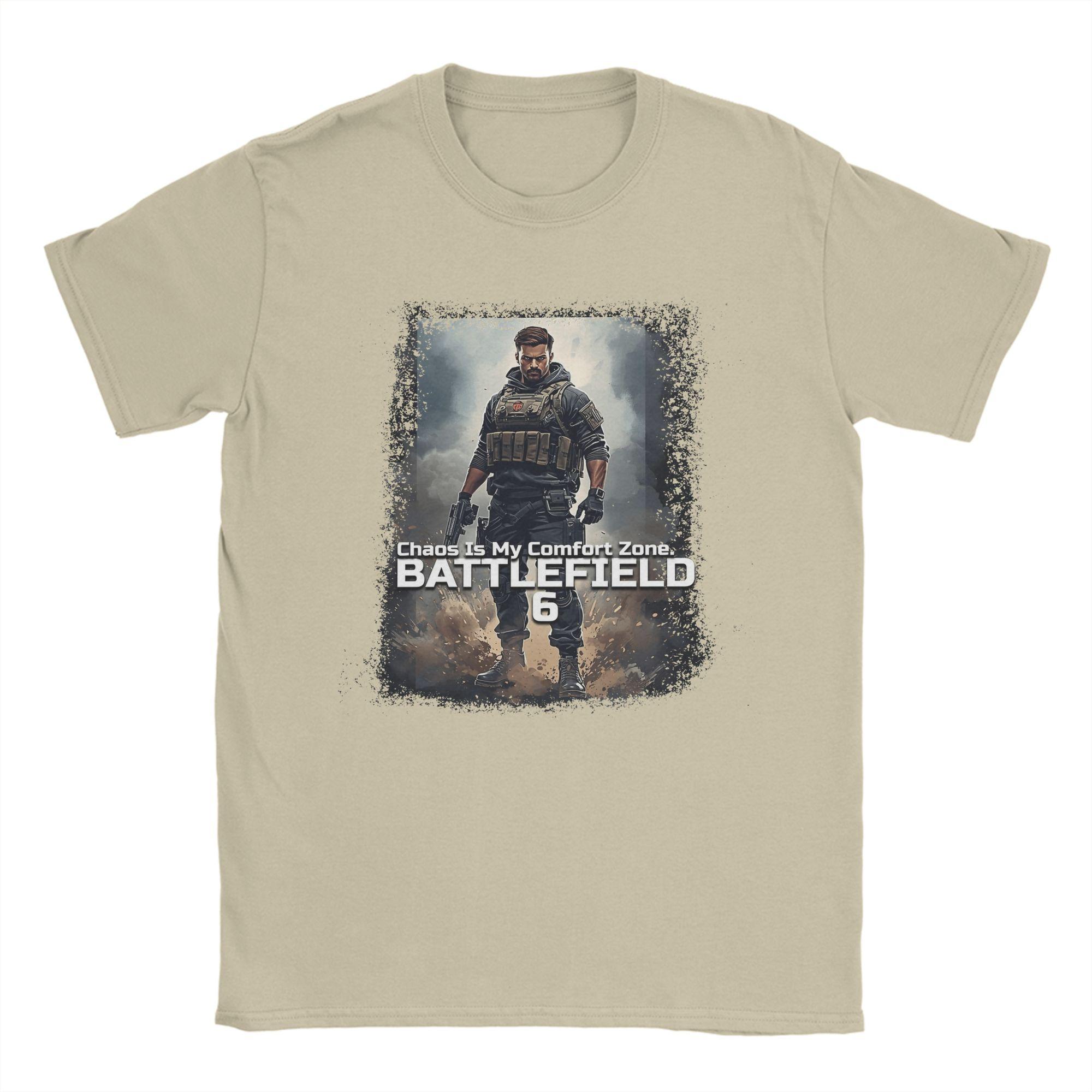 

Battlefield 6 Funny Games BF6 Fashion T Shirts for Men Women Pure Cotton Tee Shirt Clothing XL