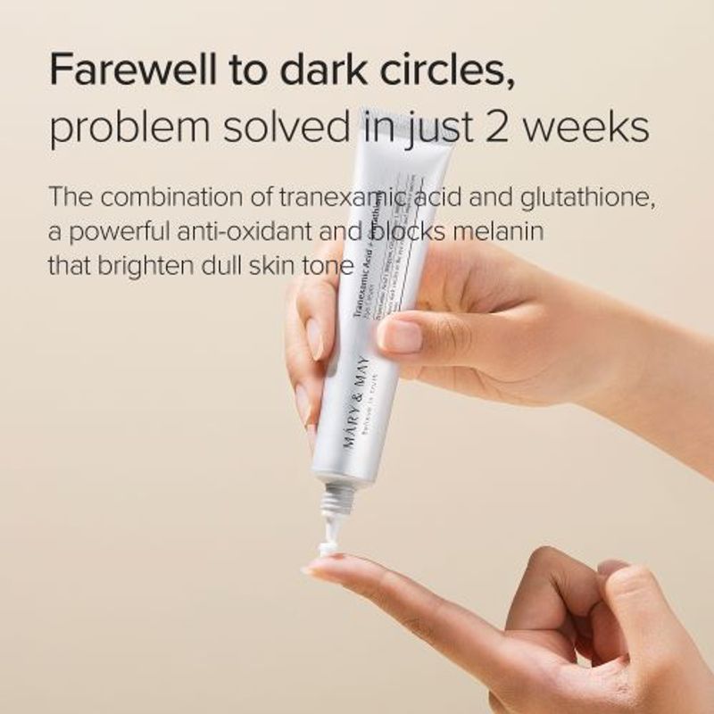 Mary&May Tranexamic Acid+ Glutathione Eye Cream 30ml
