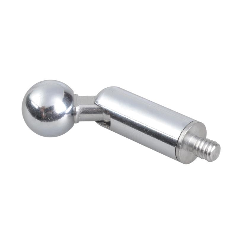 Universal 17mm Ball Joint Adapter With 1/4" Male Screw Iron Construction for Photography Equipment