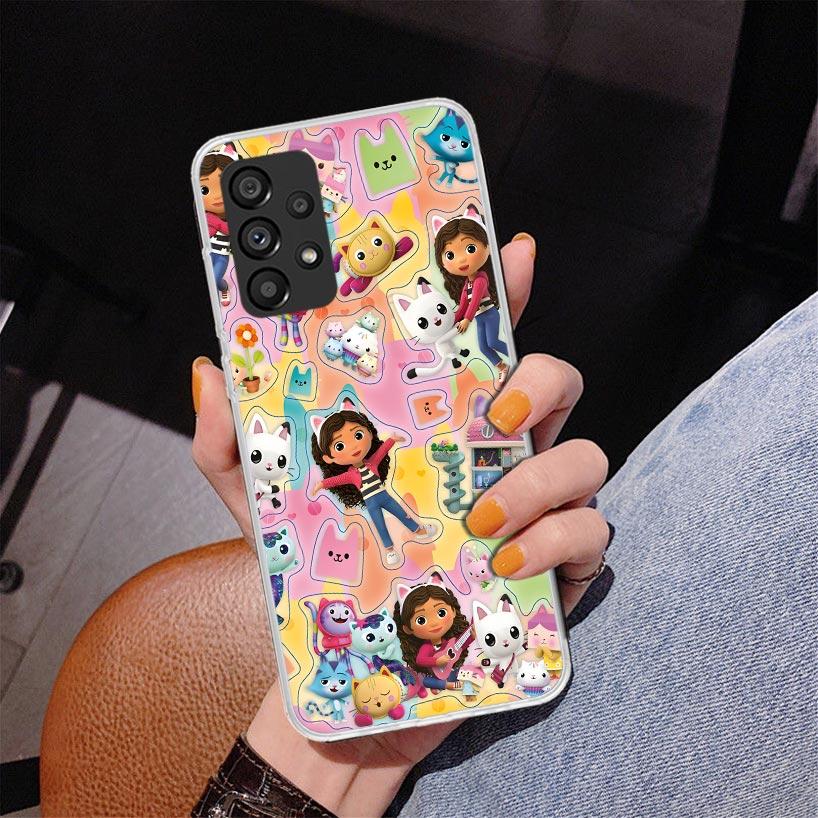 

Cartoon Gabbys Dollhouse Phone Case For Samsung Galaxy A52 A32 A22 A12 A51 A31 A50S A30S A20S A10S Note 20 Ultra 10 Plus S10 A72 Samsung A30S