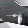 Infrared Sensor Basin Faucet with Temperature Display for Hot and Cold Water