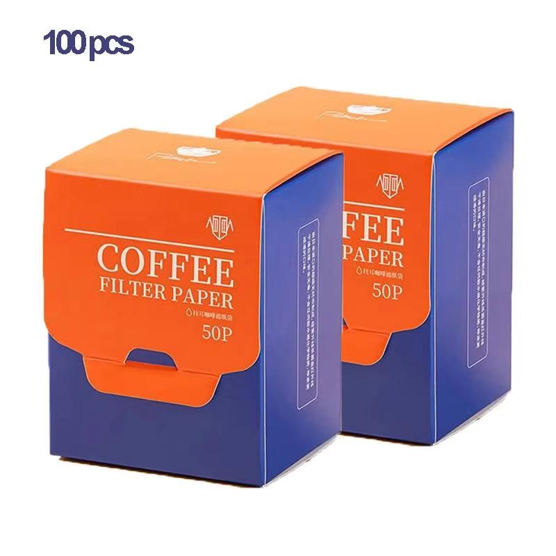 Coffee Filter Paper Bags Boxed Disposable Filter Paper Bag with Handle Hanging Ear Office Household Espresso Coffee Accessories