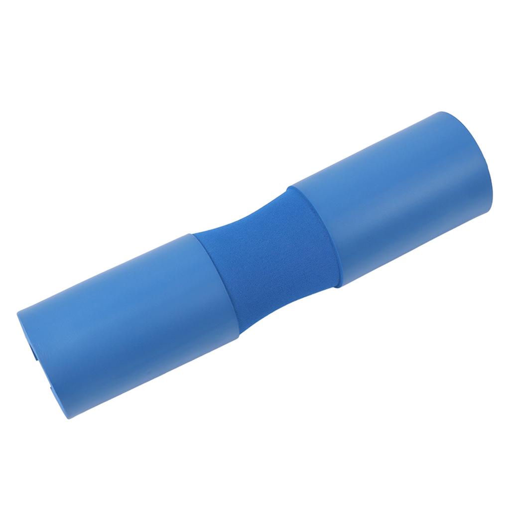 Squat Pad Blue Barbell Pad Thickened Foam Provide Cushion to Neck Shoulder with 2 Strap Squat