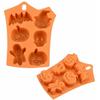 1~10PCS Silicone Molds Pumpkin Mold For Baking Pan For Pastry Confectionery Chocolate Mold Bakeware mould Maker
