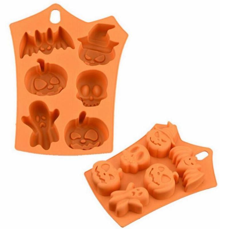 1~10PCS Silicone Molds Pumpkin Mold For Baking Pan For Pastry Confectionery Chocolate Mold Bakeware mould Maker