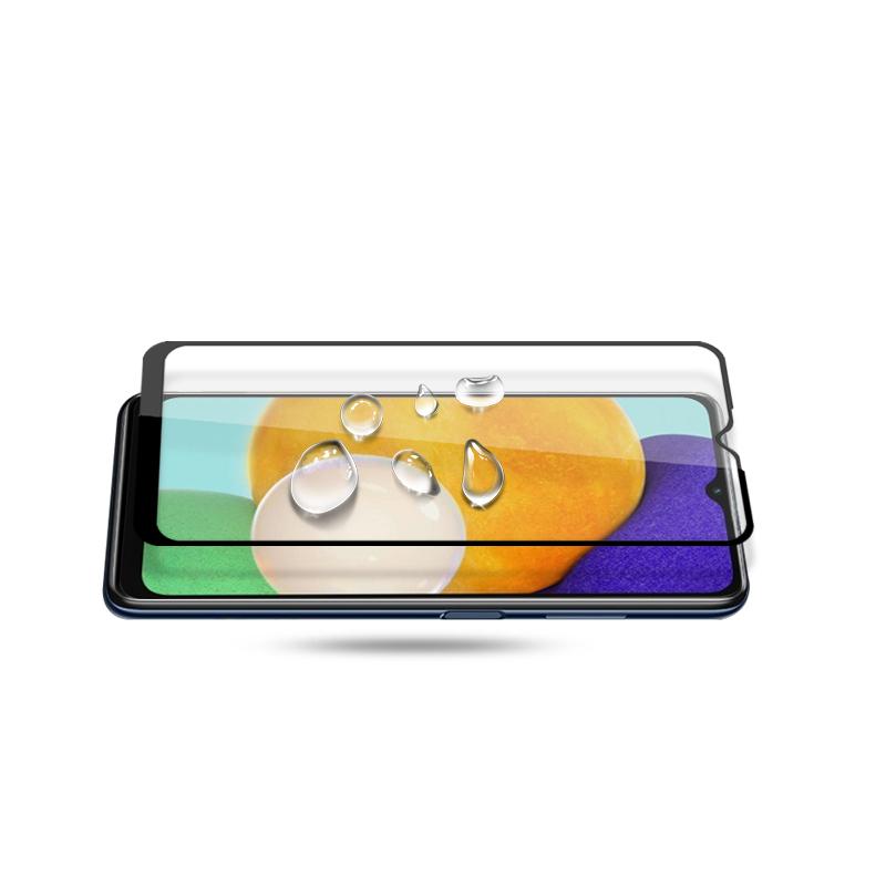 MOCOLO Silk Print Full Glue Arc Design Waterproof Ultra Clear Tempered Glass Full Coverage Screen Protector for Samsung Galaxy A13 5G
