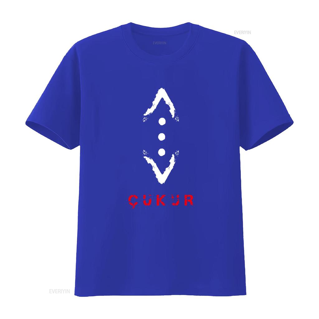 Cukur TV Series Inspired T Shirt with Unique White Design for American Fashion Enthusiasts vintage Washed Top For Everyday Wear