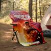Personalized Custom Name Blanket - Top Gun Maverick Print Design,Blanket for Sofa,Bed,Travel,Camping - Soft and Warm, Great Gift