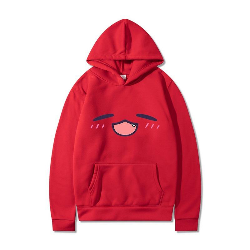 Tako Takodachi Face Hoodies Anime Hololive Hoodies Men's and Women's Sweatshirts