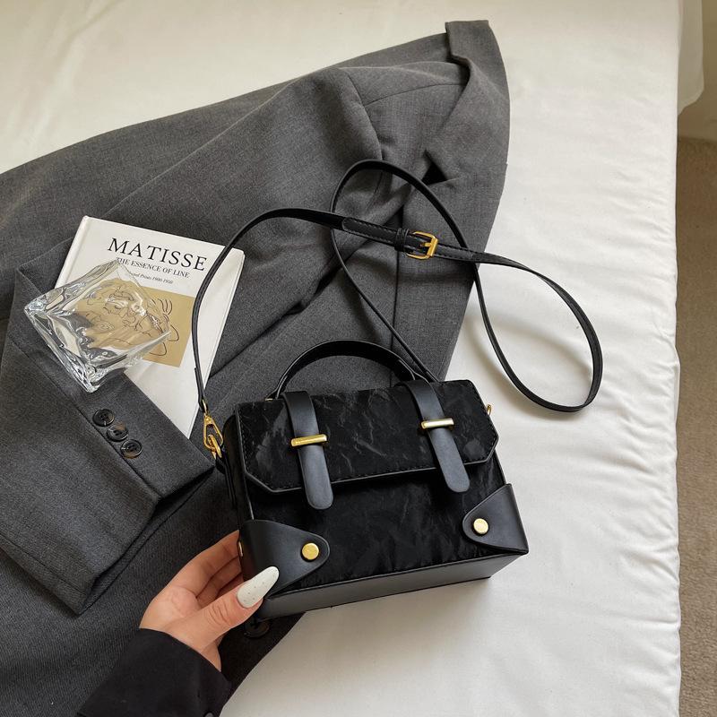 New high-value niche fashion bag women's trend small square bag simple fashion handbag