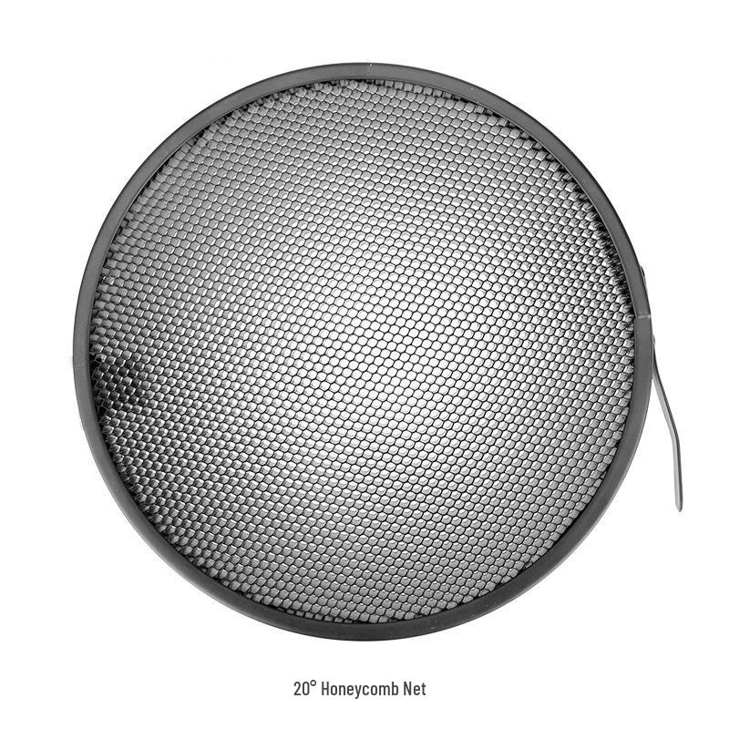 Universal Bowens Mount Reflector & Honeycomb Grid Film Flash Diffuser Set