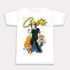 Unisex Streetwear Graphic Print Cotton Tee Loose Fit Short Sleeve Crew Neck T-Shirt Men Women