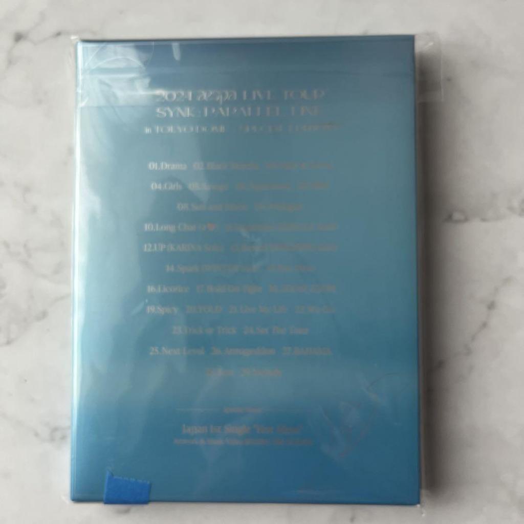 [USED] aespa Blu-ray SYNK PARALLEL LINE Tokyo Dome