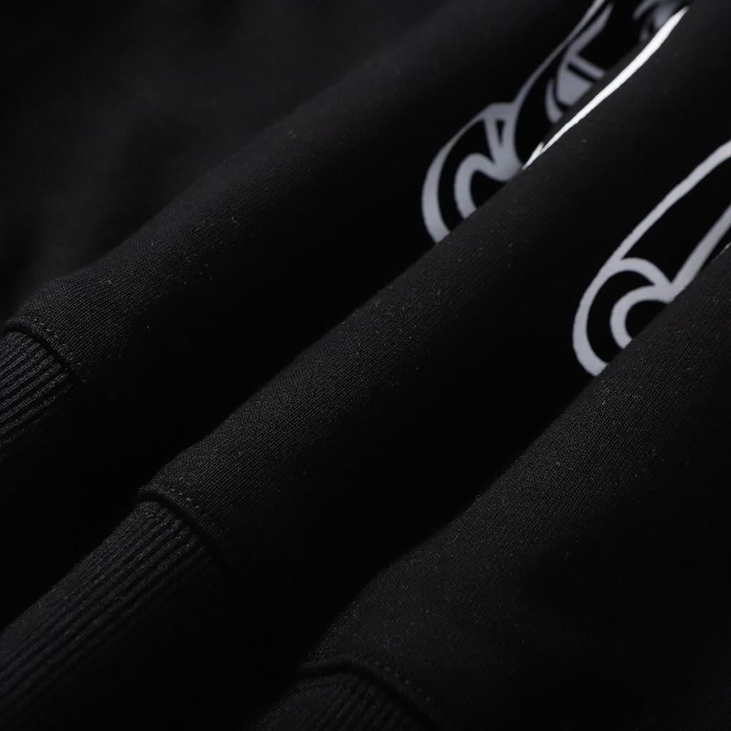 2024 Autumn/Winter Unisex CH Chrome Hoof Sanskrit Print Hooded Zipper Jacket