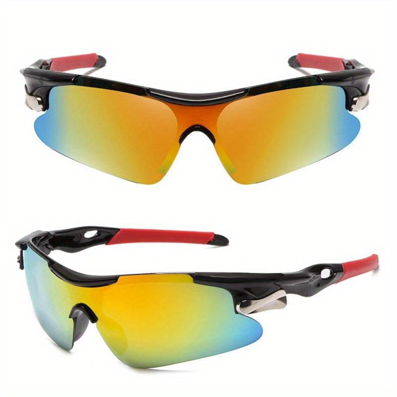 Non-polarized Durable Lightweight Sports Fashion Glasses - PC Frame & AC Lenses Ideal for Cycling, Driving, Fishing & Outdoor Activities