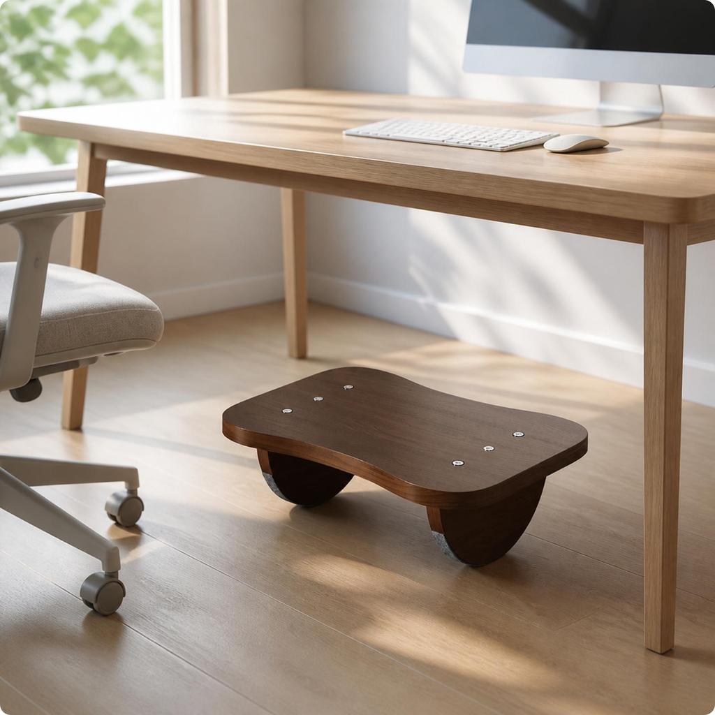 Rocking Foot Rest Low-Height Furniture Easy to Clean for Students
