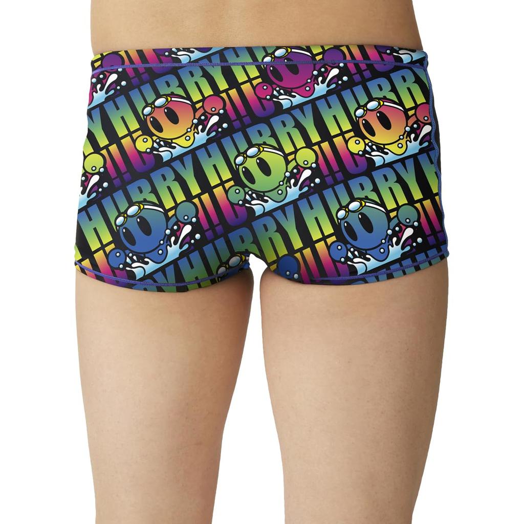 Swimwear Training Spats Black Size L [Arena] (Short Leg) Men's (BK04)