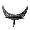 Moon Storage Shelf Wood Candlestick Support Holder Decor Ornament for Crystal Jewelry Collectible Organization