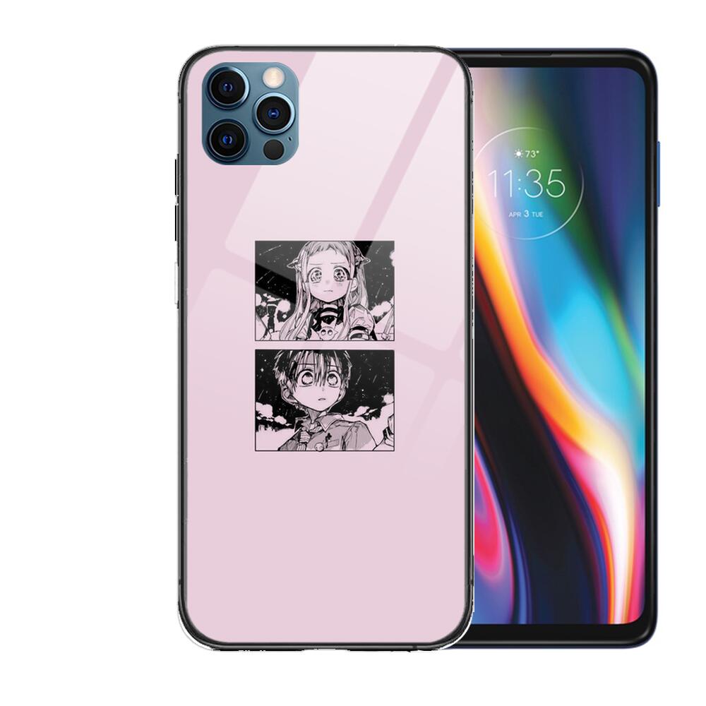 Toilet-bound Hanako-Kun Anime Glas Hülle Für iphone 13 12 11 Pro Max 12Pro XS Max XR X 7 8 Plus SE 2020 mini Hülle Gehärtete Rückseite