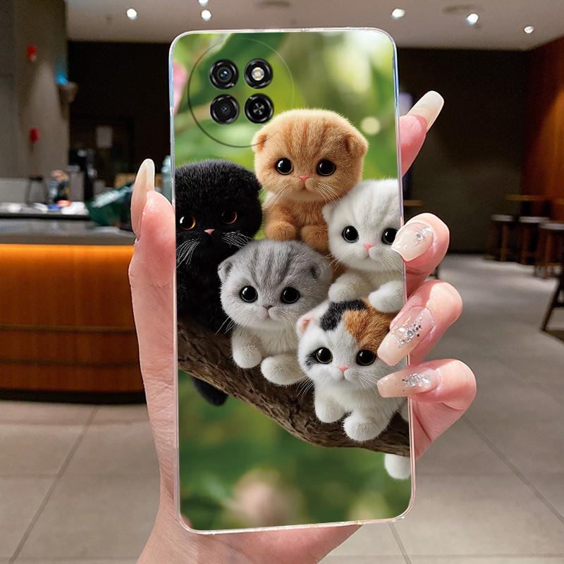 Casing For itel S23 S665L Aesthetic Luxury Dragon Cute Cool Boys Girls Soft silicone Phone Case Back Cover Transparent TPU Shell