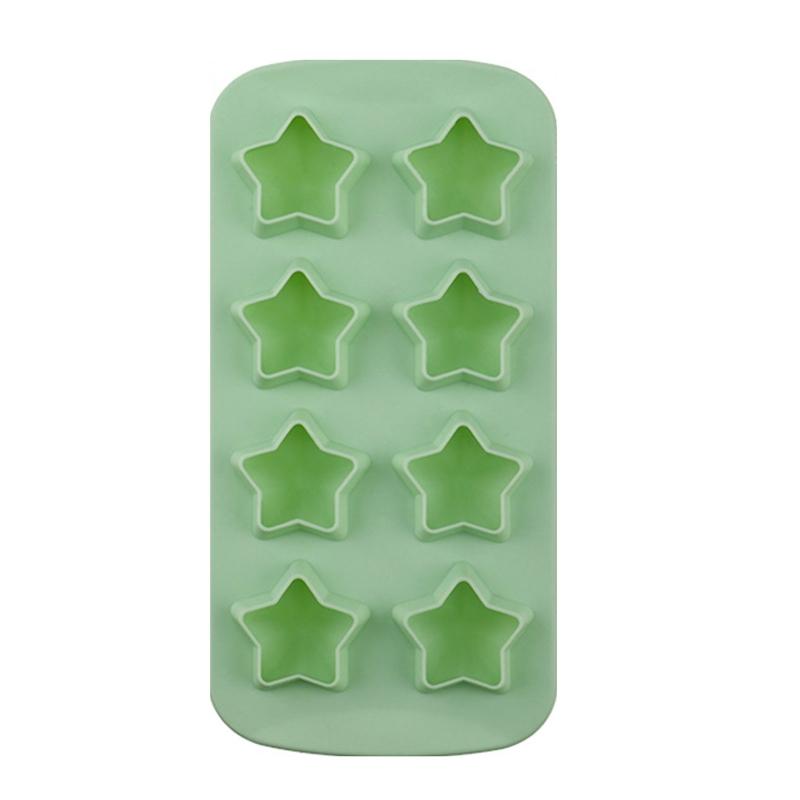 8 Cells ice cubes Moulds Flexible Food Grade Silicone DIY Ice Tray Kitchen Ice Makers for Wine Cocktails 14 Styles