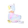 Big white goose oblique span bag New cartoon cute duck shoulder bag Soft cute girl plush doll oblique span bag