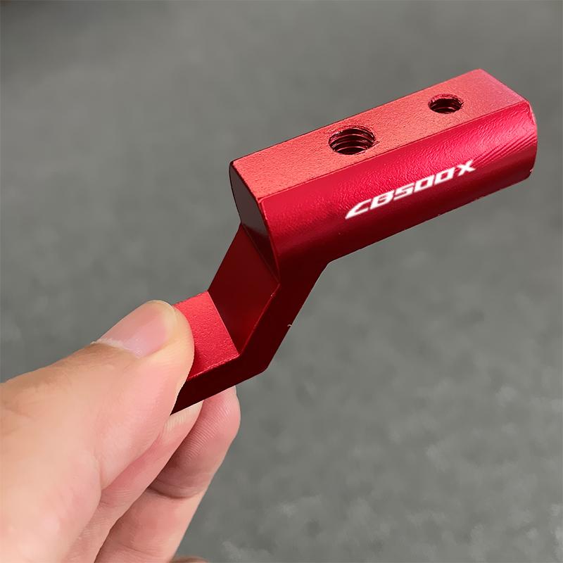 For HONDA CB500X CB 500X CB500 X 2017-2025 2020 2019 2018 Universal Motorcycle Mirror Bracket Expander Rearview Extension Holder