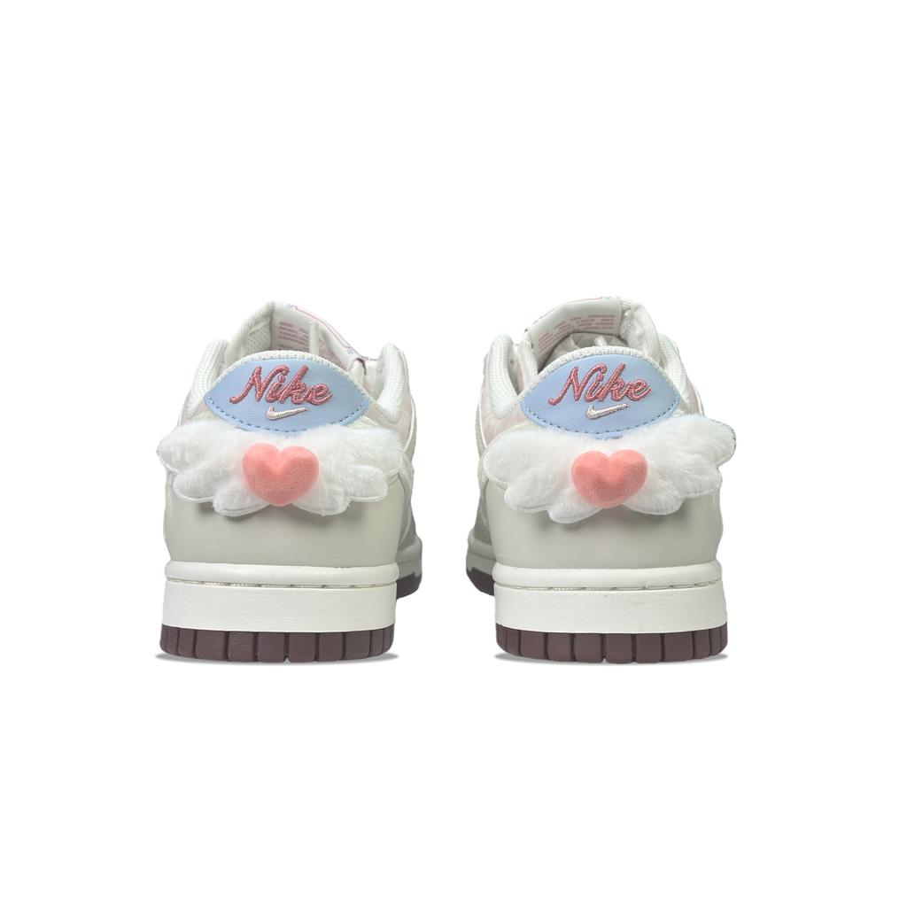 Nike Dunk YDCC Star Key Wish, Shopping Bag Low Top Skateboard Shoes Women's Beige Pink IQ1145-610(Team501-)