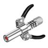Cuplă pistol gresor pneumatic cu mâner dublu, cu eliberare rapidă și blocare, duză injector ulei NPTI/8