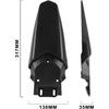 Rear Fender for Talaria Sting MX3 MX4 MX5/PRO Electric Dirt Bike Mudguard Mud Guards for Talaria Imitation Carbon Fiber