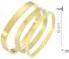 Unisex Armband aus Edelstahl, quadratisch, mit beliebtem europäischem und amerikanischem Design