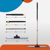 CLEANHOME Dry Drain Floor Glass Floor Suitable for Foam Rubber Wiper, Wiper, Squeegee, 113-140cm, Extendable, Wiper, Wiper, Squeegee, Balcony,