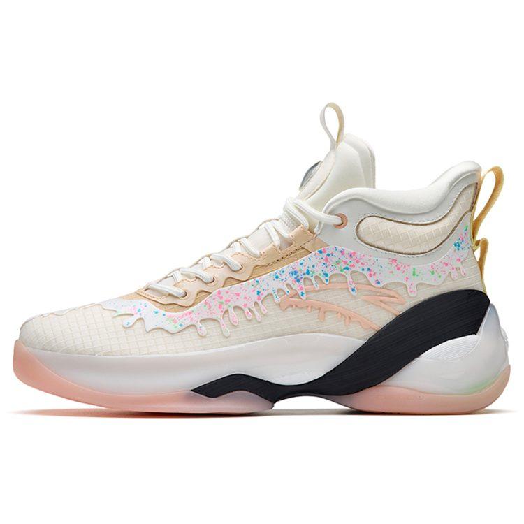 Anta KT7 KT 7 Nitrogen Technology Textile, Synthetic Leather, TPU Abrasion Resistant Breathable High Top 112231101-3