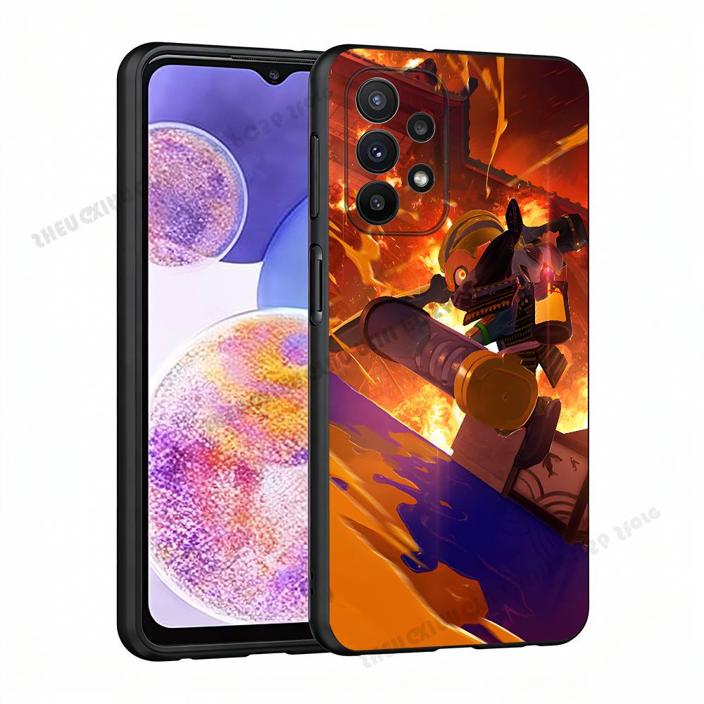 

Game S-Splatoon Phone Case For Samsung A21 31 51 53 71 20 22 30 32 42 50 01 02 10 11 4G 5G Cover Samsung A71 4G