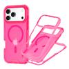 For Apple for IP17PROMAX Three-in-one Skin-sensitive Magnetic Phone Case Lanyard