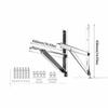 304 Stainless Steel Air Conditioner Bracket Universal Wall Mount Bracket  Home Installation
