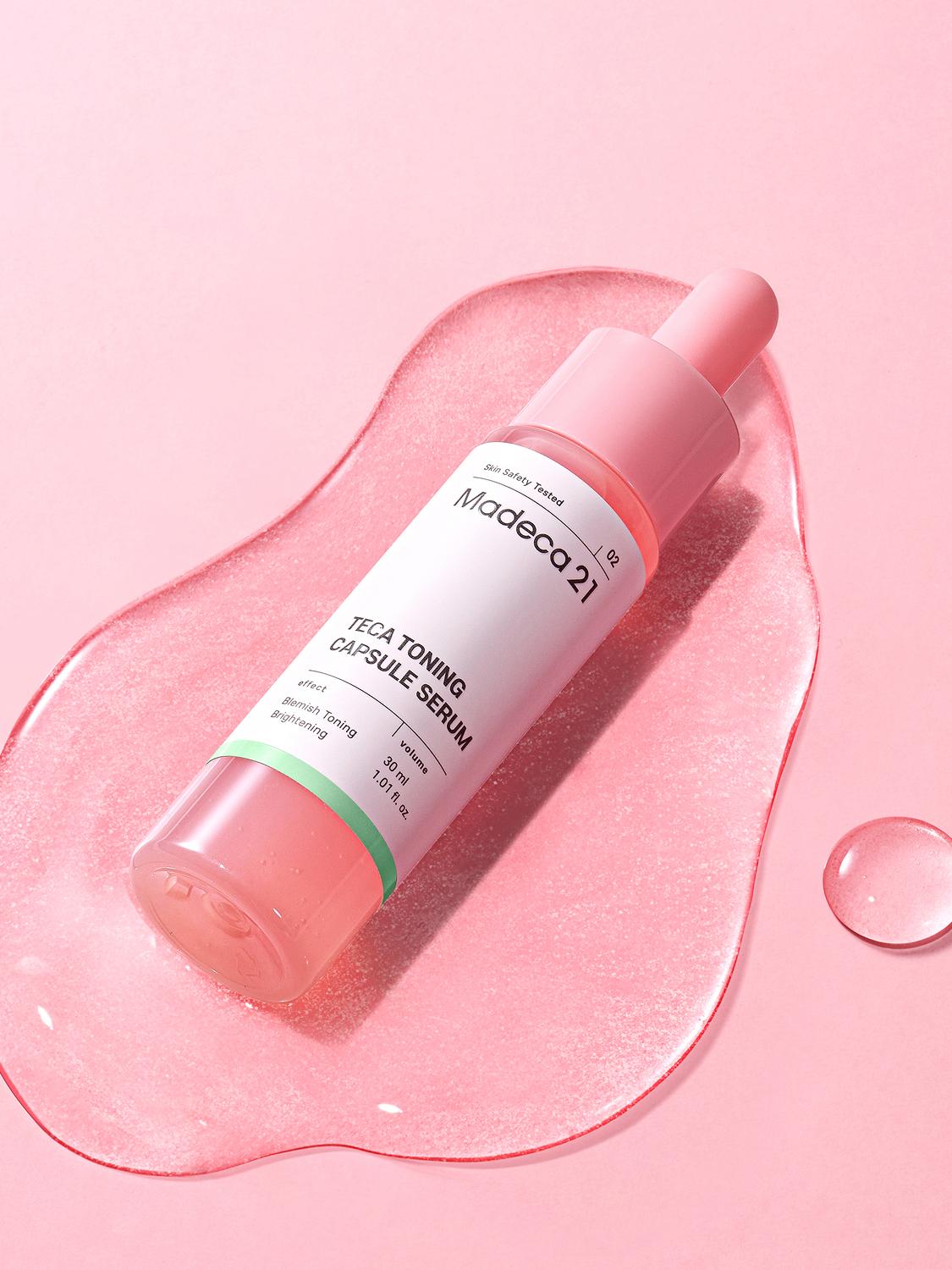 

Madeca21 Techa Toning Capsule Serum 30ml - Skin Brightening & Hydrating 1ea